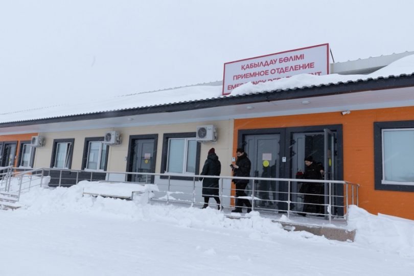 Костанайская областная детская больница официально переехала в модульный госпиталь