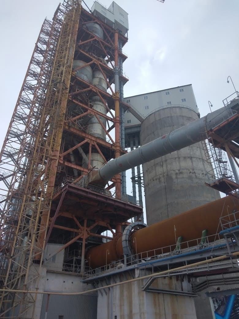 Рудненский цементный завод. Предприятие уникальное и единственное в регионе 